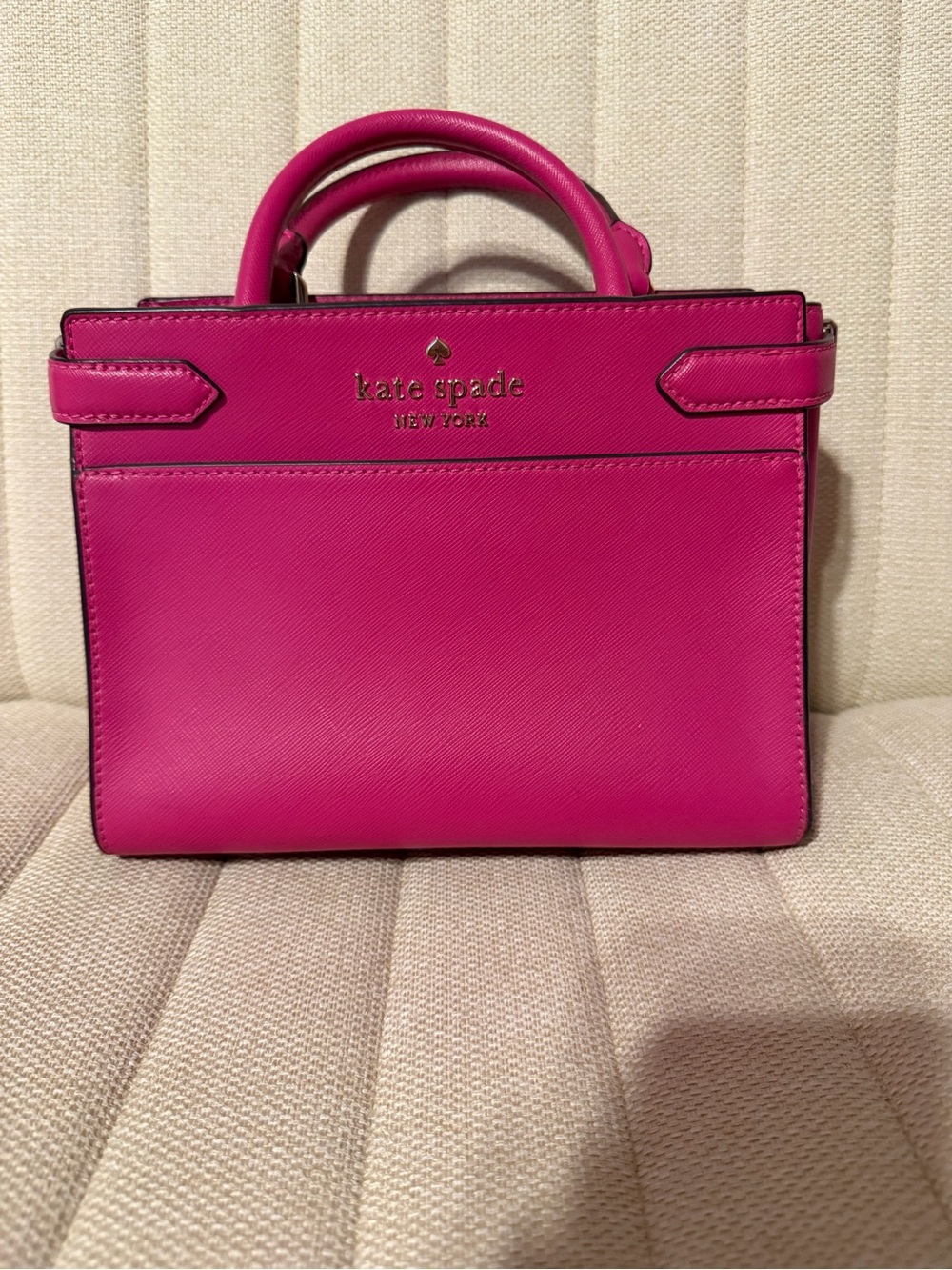 kate spade Bright Pink Leather Satchel